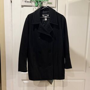 Old Navy Black Women’s Peacoat